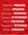 Nekenčiu pirmadieniu Nekenčiu pirmadieniu